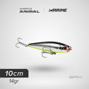 Isca Artificial Marine Sports Animal 100 Superfície