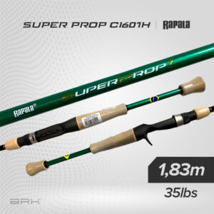 Vara de Pesca Rapala Super Prop CI601H 35lbs 1,83m - Carretilha (Inteiriça)
