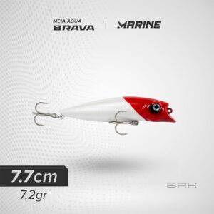 Isca Artificial Marine Sports Brava 77 Meia-Água