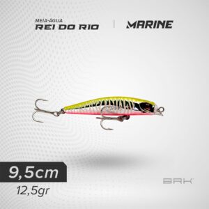 Isca Artificial Marine Sports Rei do Rio 95 Meia-Água