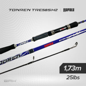 Vara de Pesca Rapala Tonren 11RATRE58SH2 25lbs 1,73m - Molinete (2 partes)