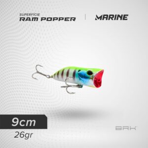 Isca Artificial Marine Sports Ram Popper 90 Superfície