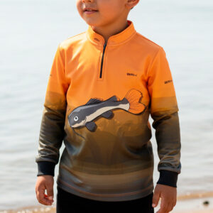 Camisa de Pesca Infantil Brk Pirarara com UV50 +