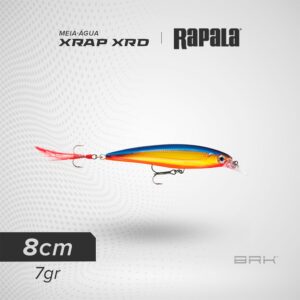 Isca Artificial Rapala XRAP XRD Meia-Água