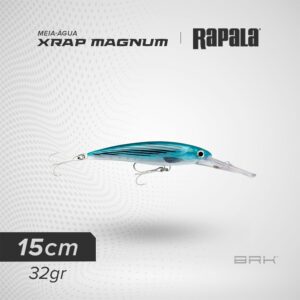 Isca Artificial Rapala XRAP Magnum Meia-Água