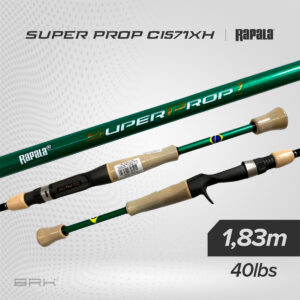 Vara de Pesca Rapala Super Prop CI571XH 40lbs 1,83m - Carretilha (Inteiriça)