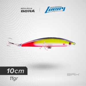 Isca Artificial Nelson Nakamura Borá 10cm 11g Meia-água