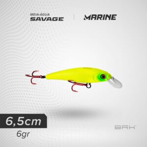 Isca Artificial Marine Sports Savage 65 Meia-Água