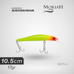Isca Artificial Moriah Ariranha 105 Superfície