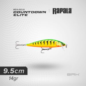 Isca Artificial Rapala Countdown Elite Meia-Água
