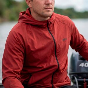 Jaqueta Corta Vento Brk Bordô Repelente à Água com UV50