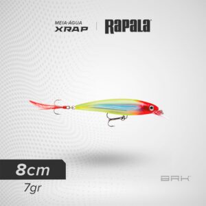 Isca Artificial Rapala XRAP 8 Meia-Água