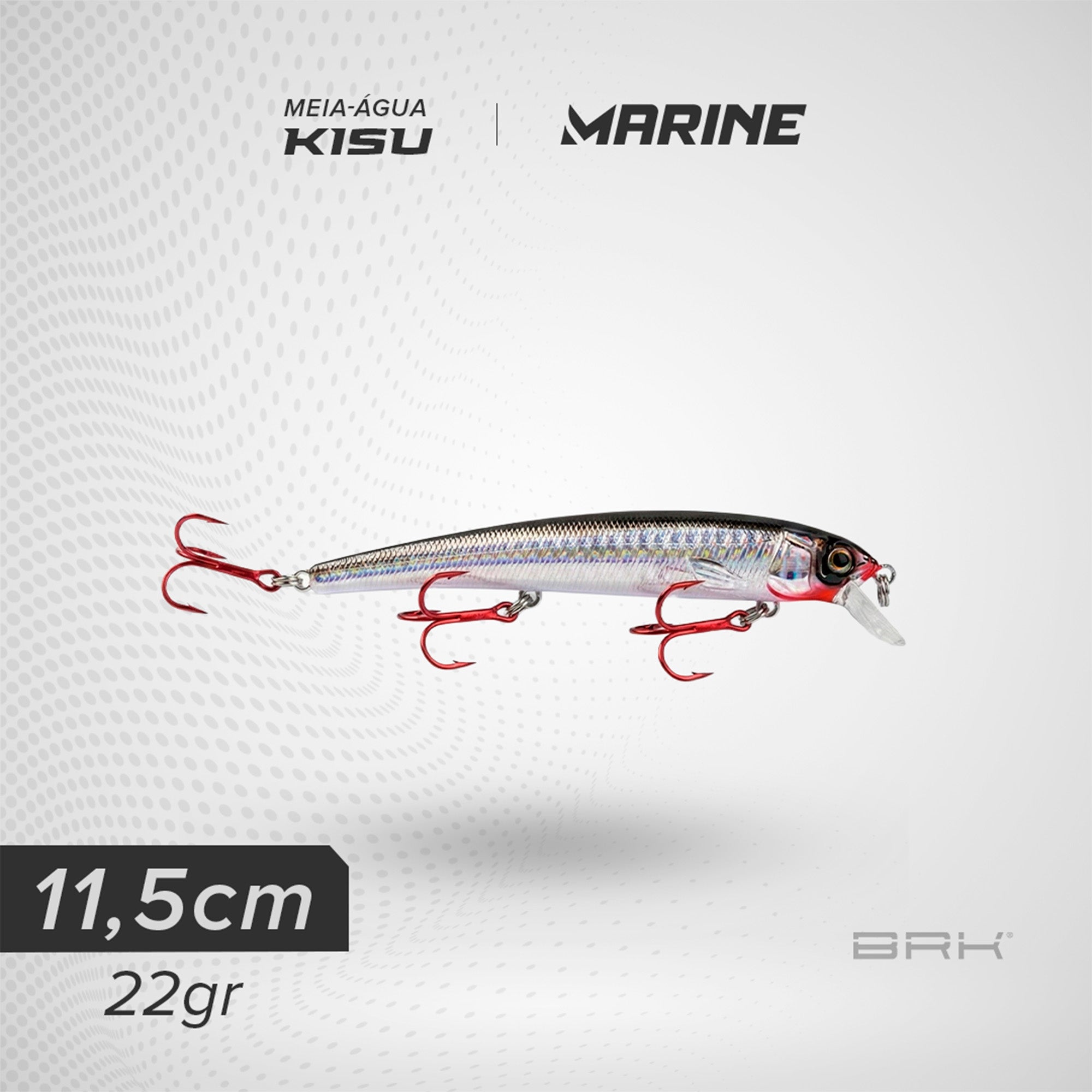 Isca Artificial Marine Sports Kisu Meia-Água