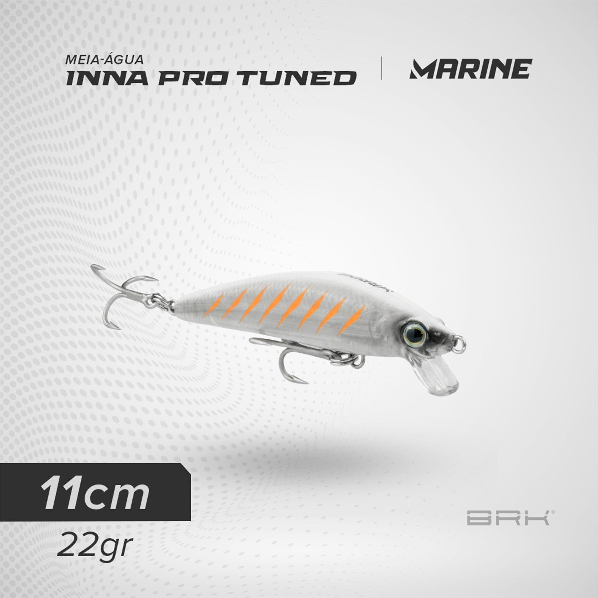 Isca Artificial Marine Sports Inna 110 Meia-Água