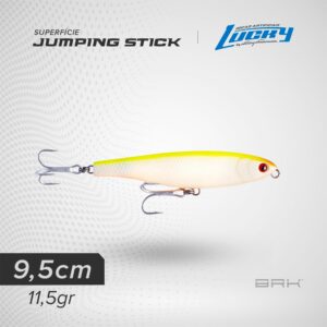 Isca Artificial Nelson Nakamura Jumping Stick 9,5cm 11,5g Superfície