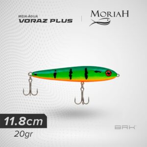 Isca Artificial Moriah Voraz Plus Meia-Água