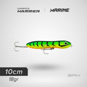 Isca Artificial Marine Sports Hammer 100 Superfície