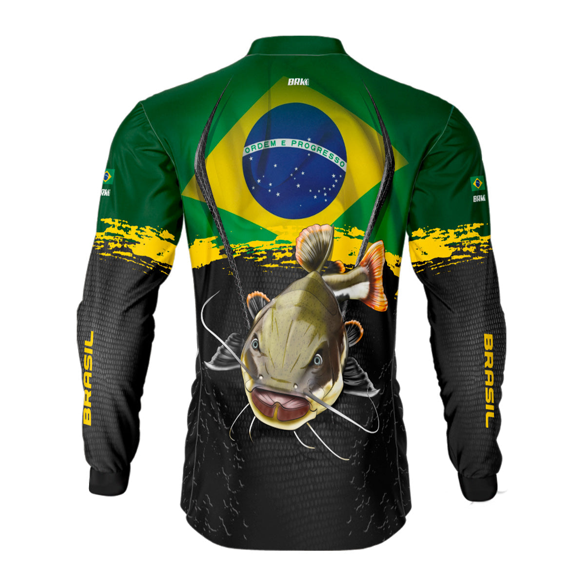 Camisa Masculina Brk Pirarara Brasil Proteção Solar UV50+ - Imagem 2
