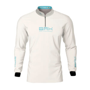 Camisa de Pesca Brk Offshore Gear Atum Branco com Proteção Solar UV50+