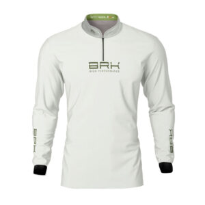 Camisa de Pesca Brk We Live for Adventure Dourado com Proteção Solar UV50+