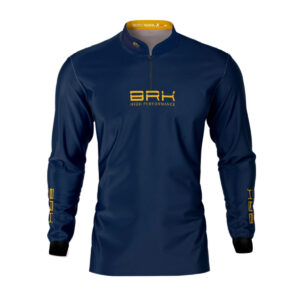 Camisa de Pesca Brk Fishing Club Amarelo com Proteção Solar UV50+