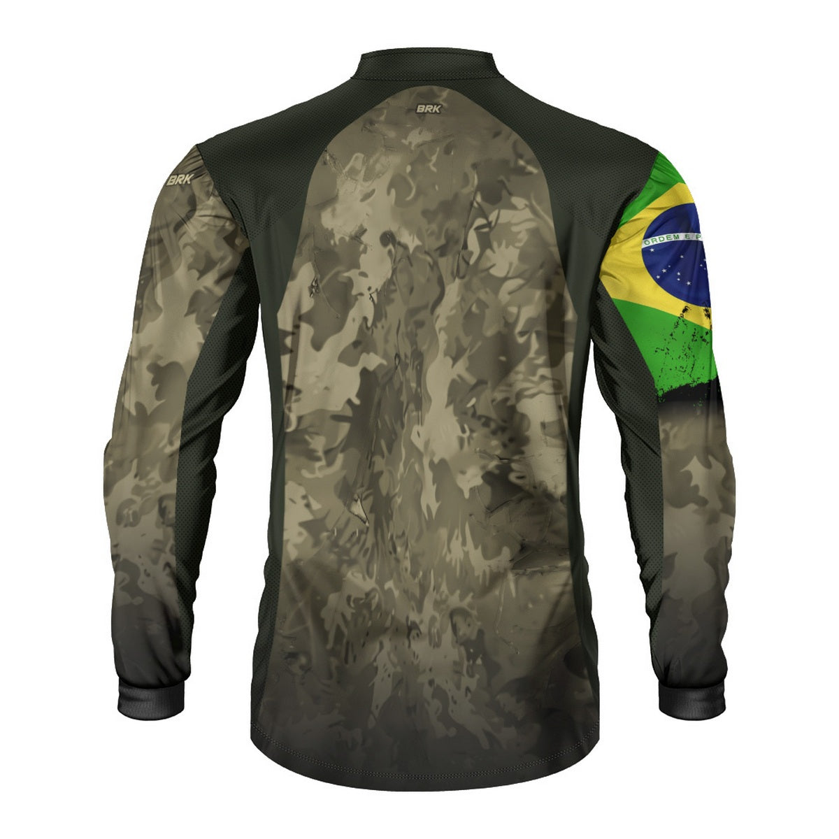 Camisa Agro Brk Camuflada Bandeira do Brasil com Proteção Solar UV50+ - Imagem 2