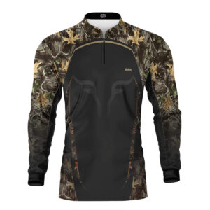 Camisa Agro Brk Camuflada Long Horn com Proteção Solar UV50+