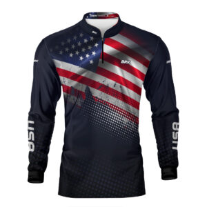 Camisa Brk Estados Unidos Com Proteção Solar UV50 Envio Imediato