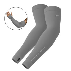 Manguito com Proteção UV50+ Cinza Claro