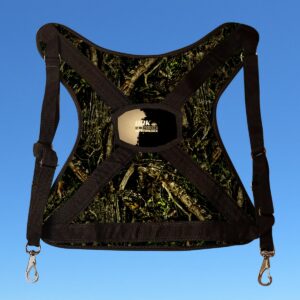 Cinto Colete Apoiador de Carretilha Pesca Pesada Brk Real Tree