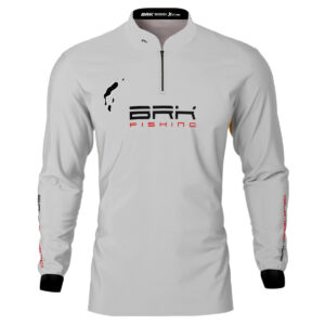 Camisa de Pesca Cinza Brk Tucunaré Cinza com UV50+
