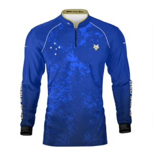 Camisa de Pesca Brk Raposa Celeste Cabuloso com Proteção UV50+