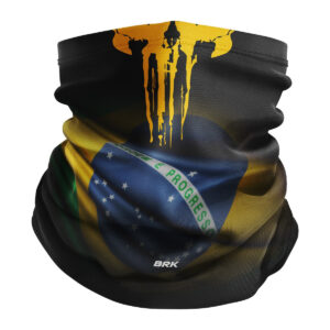 Bandana Balaclava Tubeneck Brk Brasil Caveira com Proteção UV50+