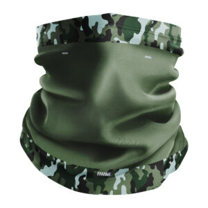 Bandana Balaclava Tubeneck Brk Camuflada Verde Oliva com Proteção Solar UV50+