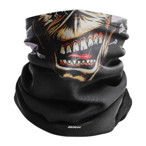 Bandana Balaclava Tubeneck Brk Caveira Iron Maiden com Proteção UV50+