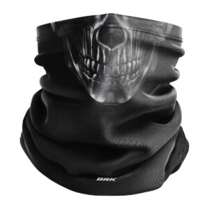 Bandana Balaclava Tubeneck Brk Caveira Metal com Proteção UV50+