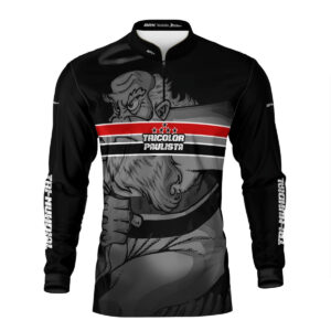 Camisa de Time Brk Tricolor Paulista com Proteção Solar UV50+