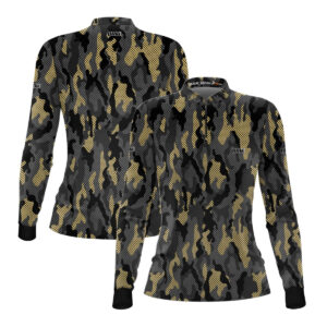 Camisa Feminina  Brk Camuflada New Generation com Proteção Solar UV50+