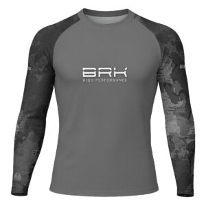 Camisa de Pesca Brk Unlimited Camo Fish com Proteção Solar UV50+
