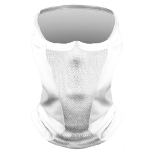 Bandana Balaclava Tubeneck Brk Branco Liso com Proteção UV50+