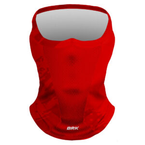 Bandana Balaclava Tubeneck Brk Vermelho Rajado Proteção UV50+