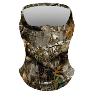 Bandana Balaclava Tubeneck Brk Camuflada Folhas e Galhos Tipo 2 com Proteção UV50+
