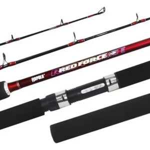 Vara de Pesca Rapala Red Force 180CXH 60lbs 2,05m - Carretilha (Inteiriça)