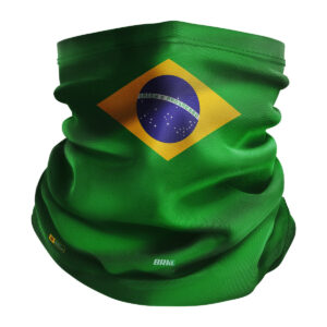 Bandana Balaclava Tubeneck Brk Brasil Verde com UV50+