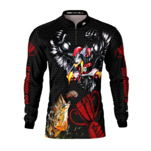 Camisa de Pesca Brk Tucunaré Açu Futebol 62 com UV50+