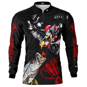 Camisa de Pesca Brk Robalo Snook Futebol 61 com UV50+
