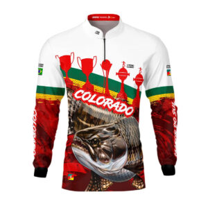 Camisa de Pesca Brk Traíra Futebol 81 com UV50+