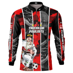 Camisa de Pesca Brk Traíra Futebol 82 com UV50+