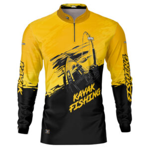 Camisa de Pesca Brk Kayak Fishing com proteção UV50+