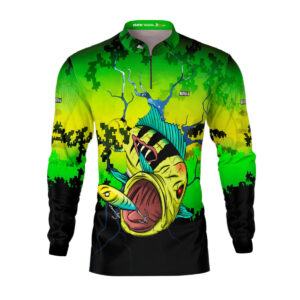 Camisa de Pesca Brk Tucuna Monstro 3D com Proteção UV50+